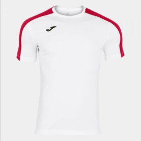 ACADEMY SHORT SLEEVE T-SHIRT WHITE RED L