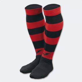 FOOTBALL SOCKS ZEBRA II BLACK-RED S18