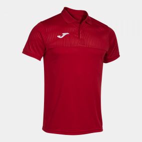 MONTREAL SHORT SLEEVE POLO RED 2XS